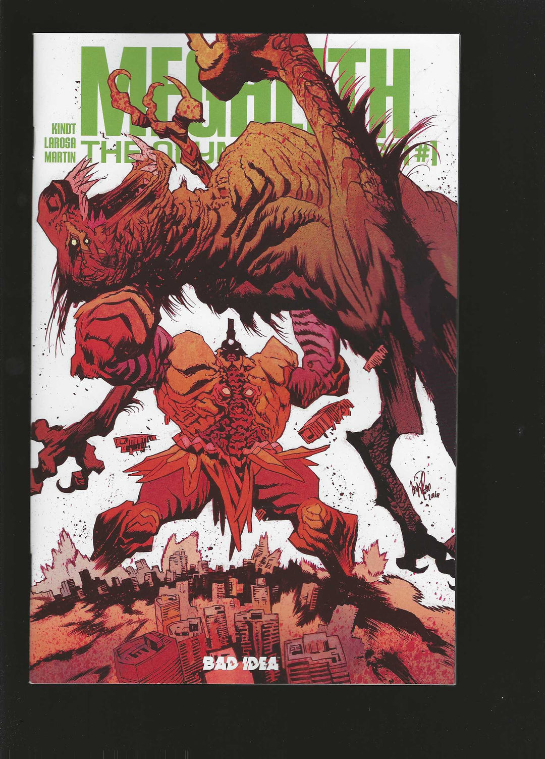 Olympus Saga Megalith #1 (Of 4) Cover ZJ (1:50) James Harren Variant