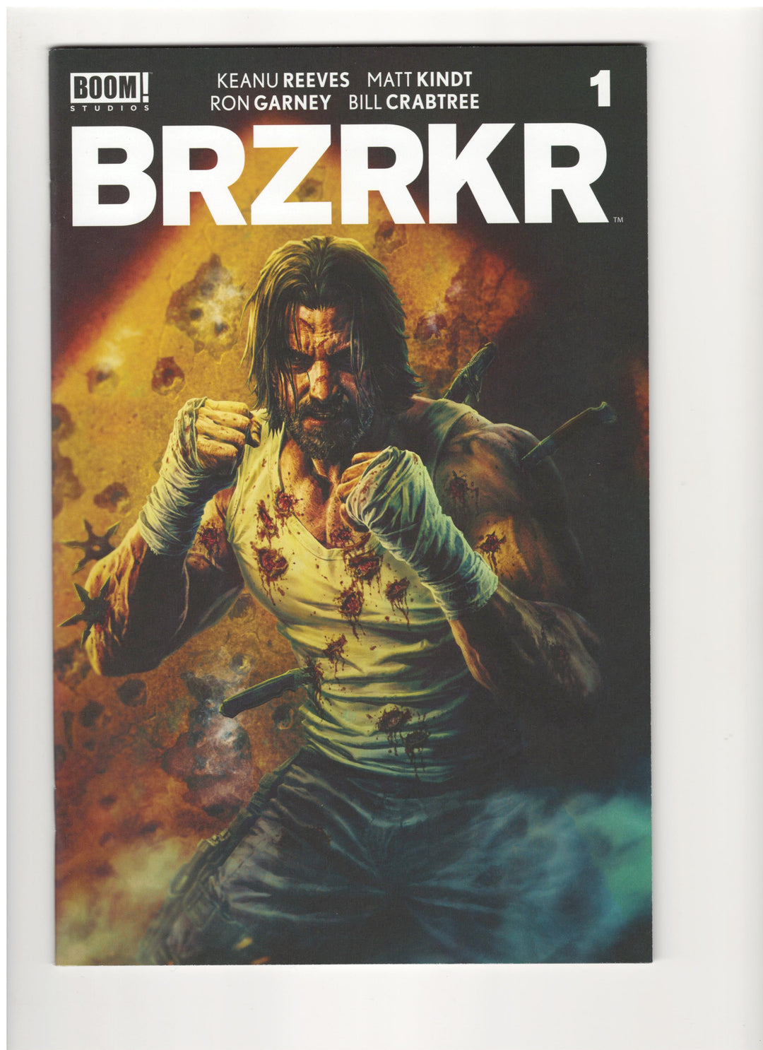 BRZRKR (Berzerker) #1 Cover G (1:25) Bermejo Variant Edition (Mature)