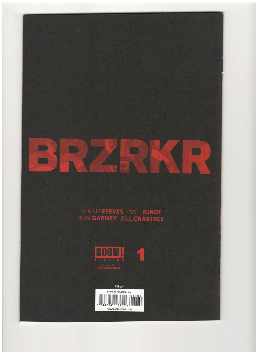 Lot of 2 BRZRKR (Berzerker) #1 Cover G and Cover H (1:25) Incentive Variant Set (Mature)