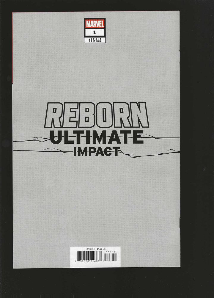Ultimate Impact Reborn #1 Variant (1:100) Dike Ruan Full Art Virgin Edition