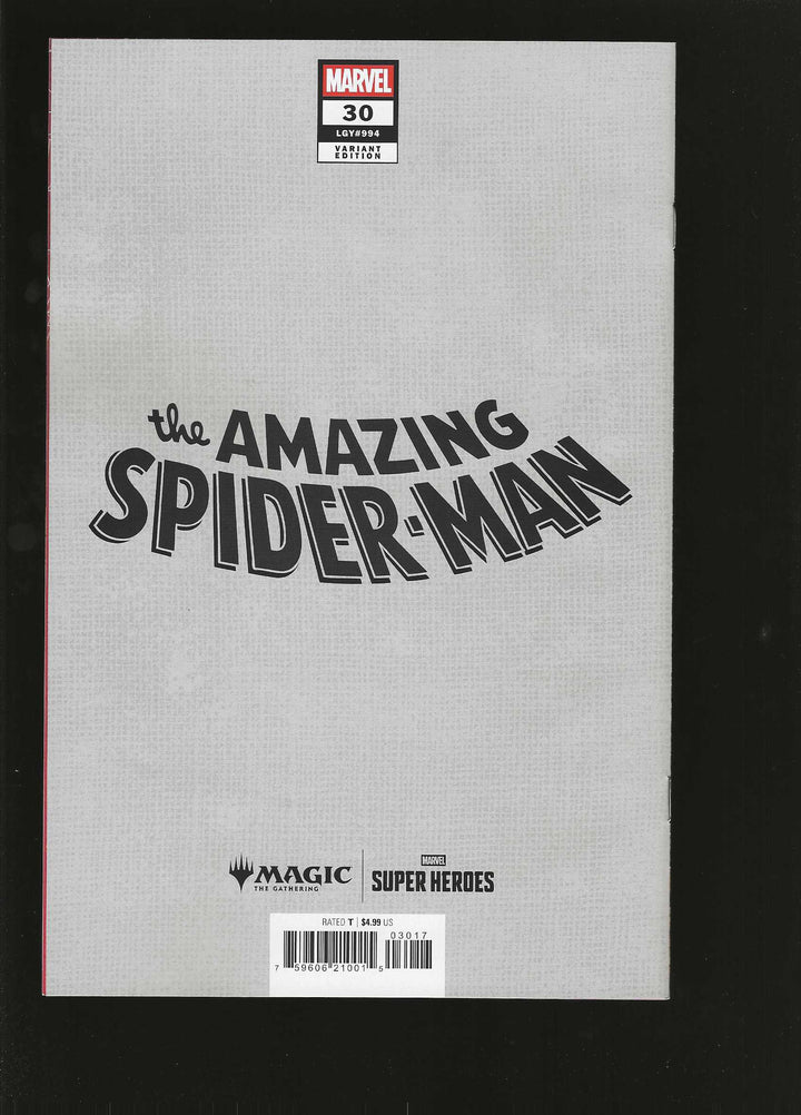 Amazing Spider-Man (2025) #30 Variant (1:50) Classified Artist Magic The Gathering Full Art Virgin Edition