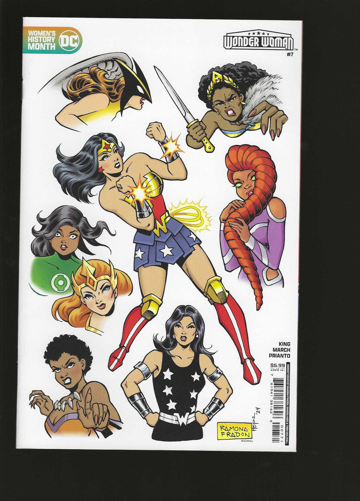 Lot of 3 DC Comics Ramona Fradon Womens History Month Variants Set