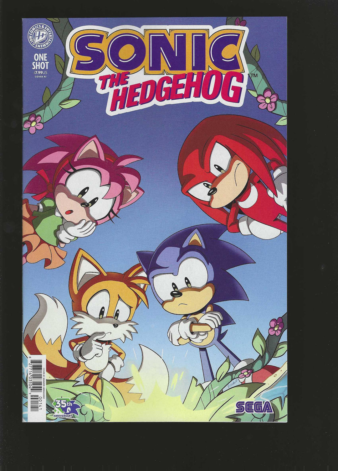 Sonic The Hedgehog: 35th Anniversary Special Variant D 1:15 (Hernandez)