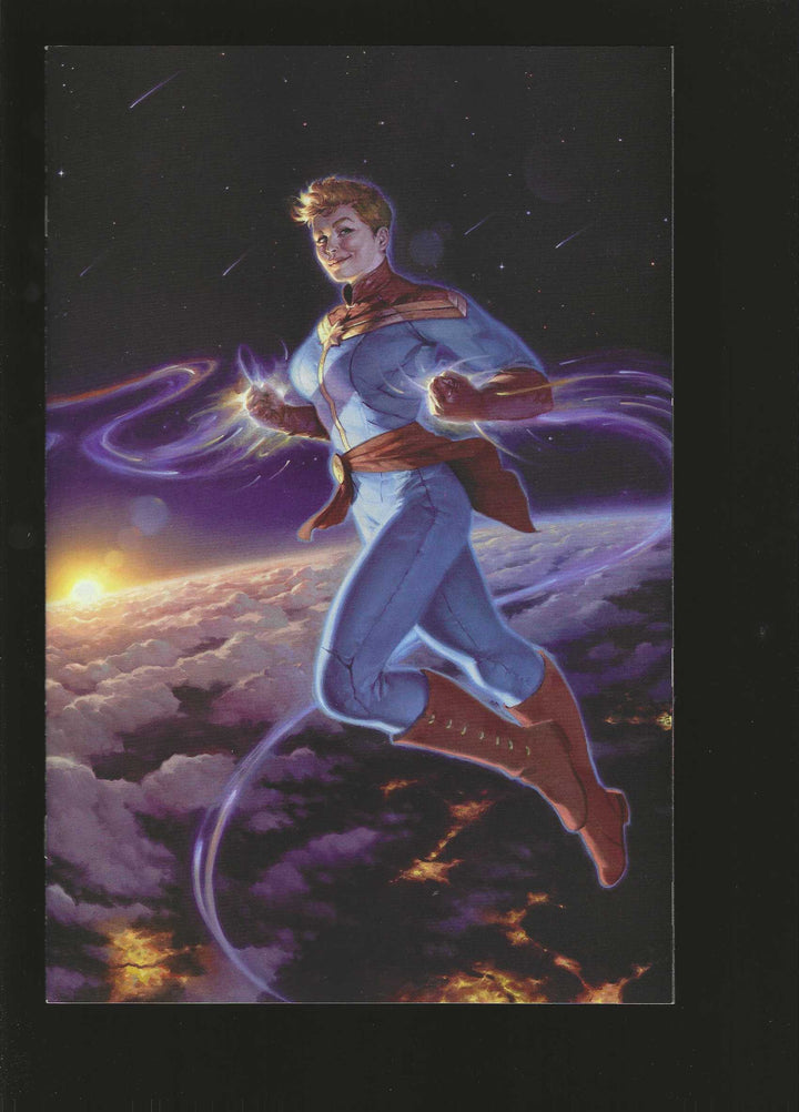 Captain Marvel Dark Past #3 Variant (1:50) Classified Artist Magic The Gathering Full Art Virgin Edition