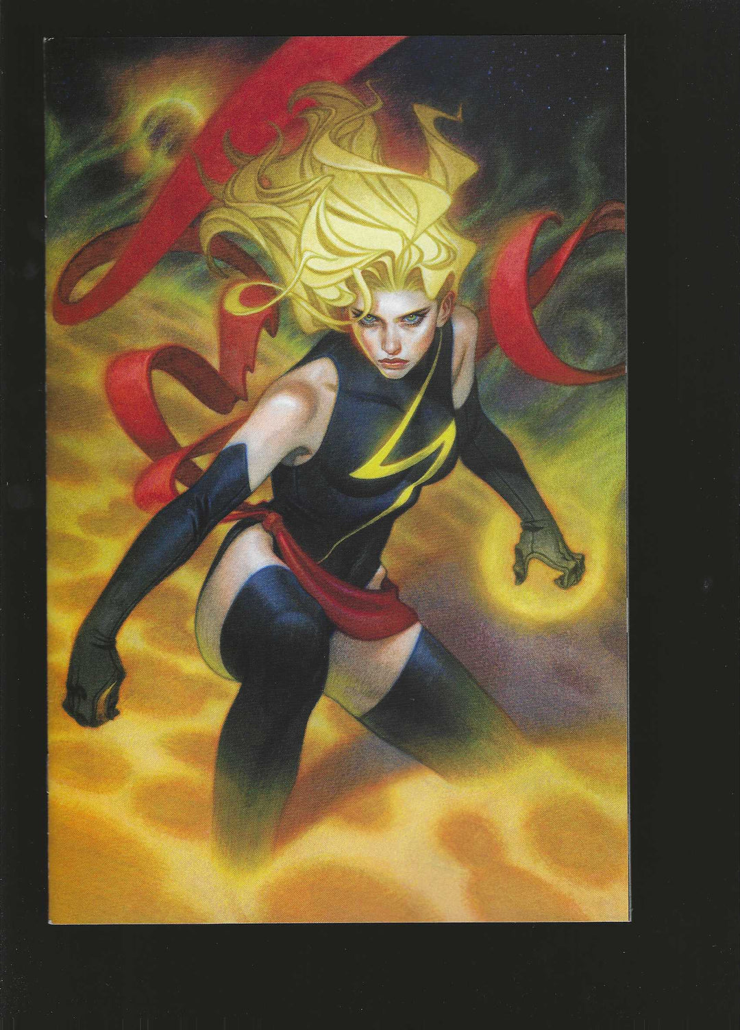 Captain Marvel Dark Past #3 Variant (1:50) Tran Nguyen Full Art Virgin Edition