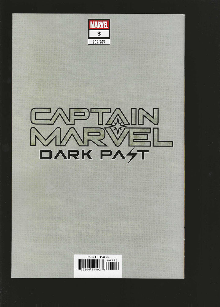 Captain Marvel Dark Past #3 Variant (1:50) Tran Nguyen Full Art Virgin Edition