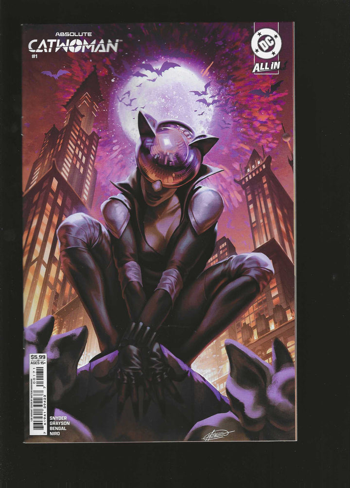 Absolute Catwoman #1 (Of 6) Cover H (1:25) Mateus Manhanini Card Stock Variant