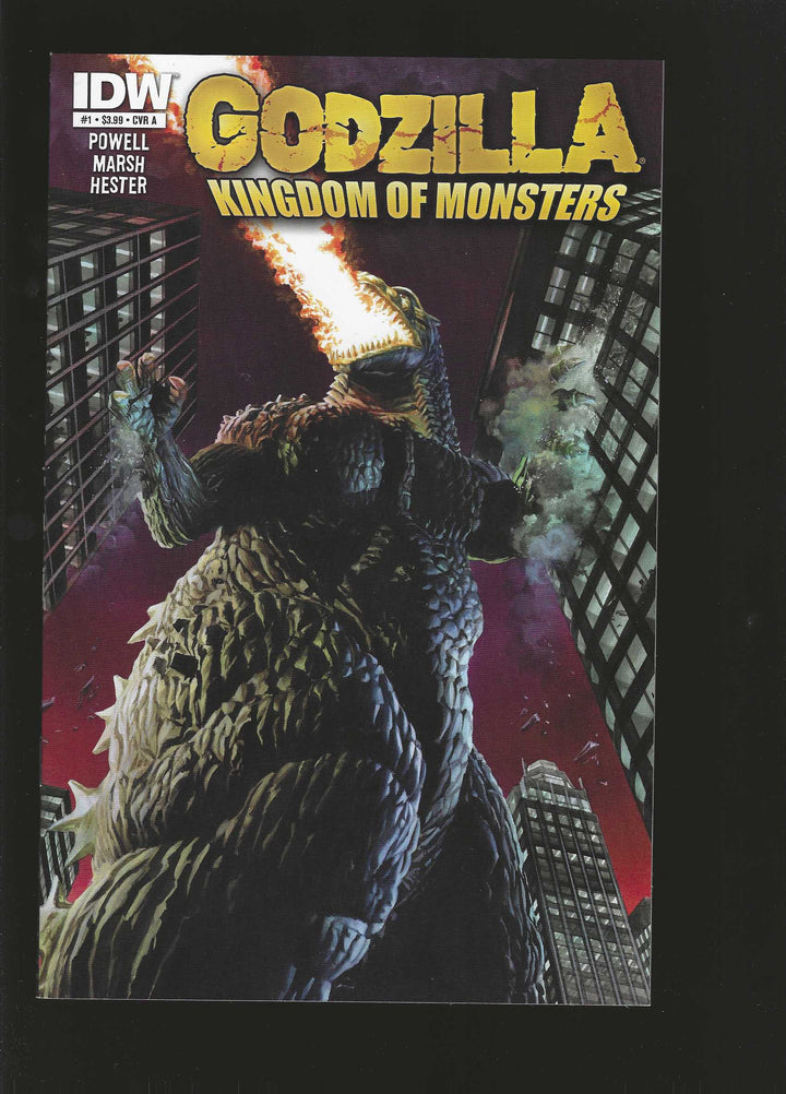 Godzilla Kingdom of Monsters (2011) #1 CVR A Alex Ross <OXV-01>