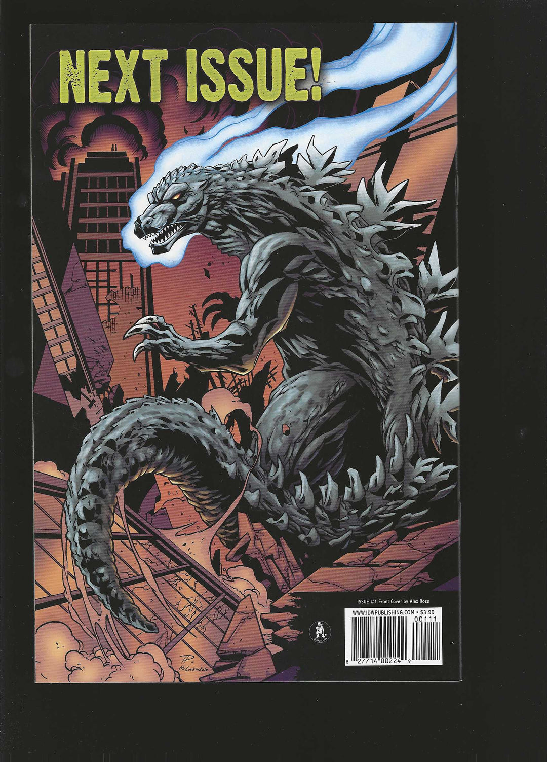 Godzilla Kingdom of Monsters (2011) #1 CVR A Alex Ross <OXV-01>