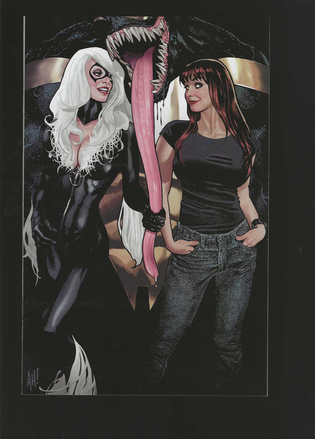 Black Cat (2025) #7 Variant (1:50) Adam Hughes Full Art Virgin Edition