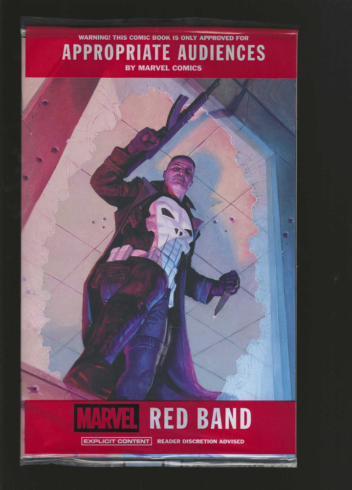 Punisher Red Band #1 Variant (2nd Printing) E.M. Gist Ratio Virgin (1:25) Edition [Polybagged]
