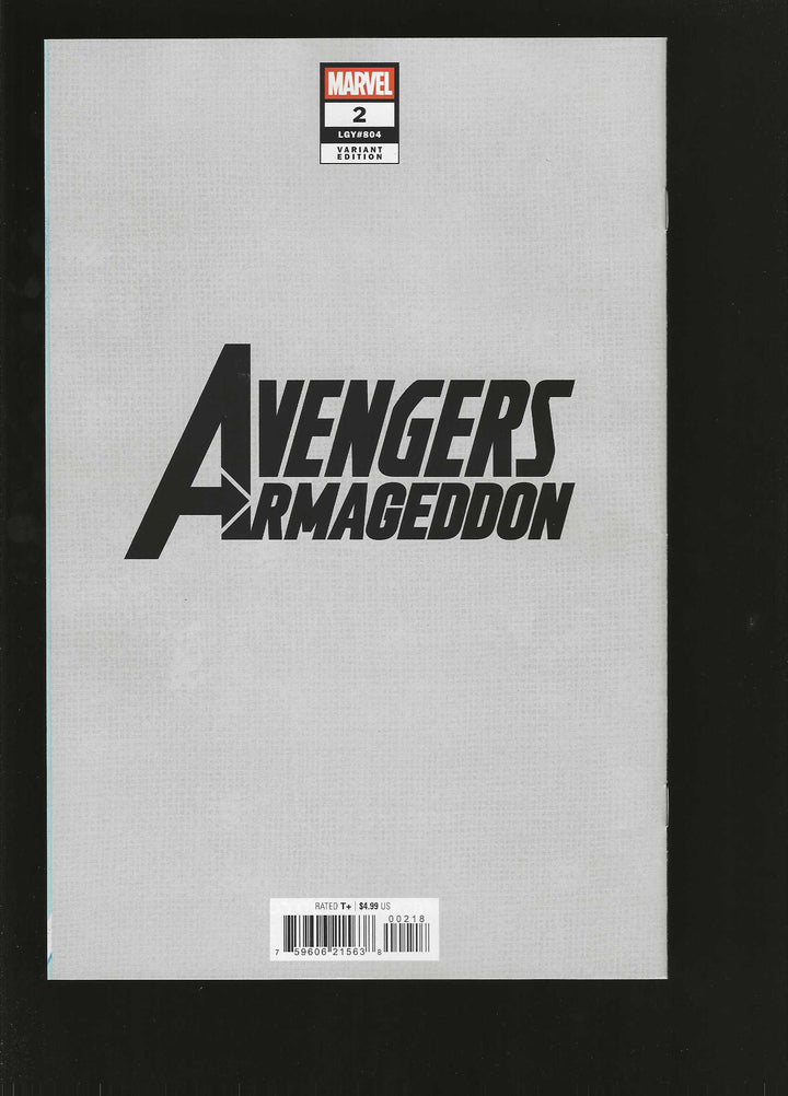 Avengers Armageddon #2 Variant (1:100) Adi Granov Full Art Virgin Edition
