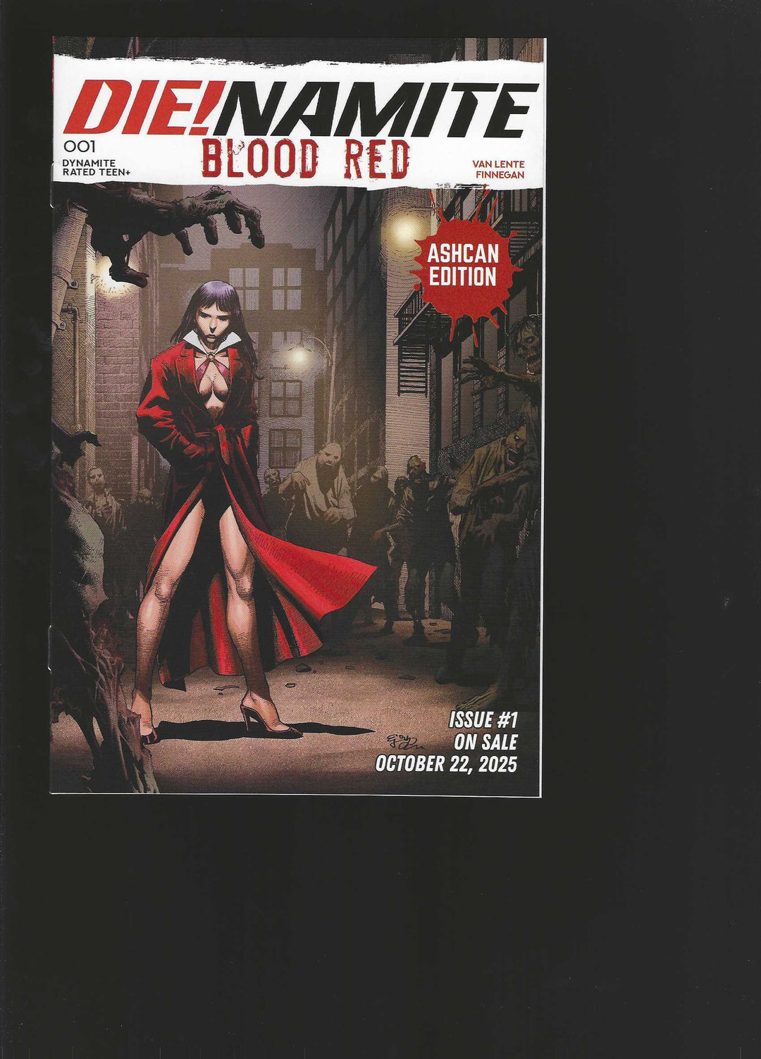 DIE!namite Blood Red (2025) #1 Cover A EJ Su Ashcan Edition