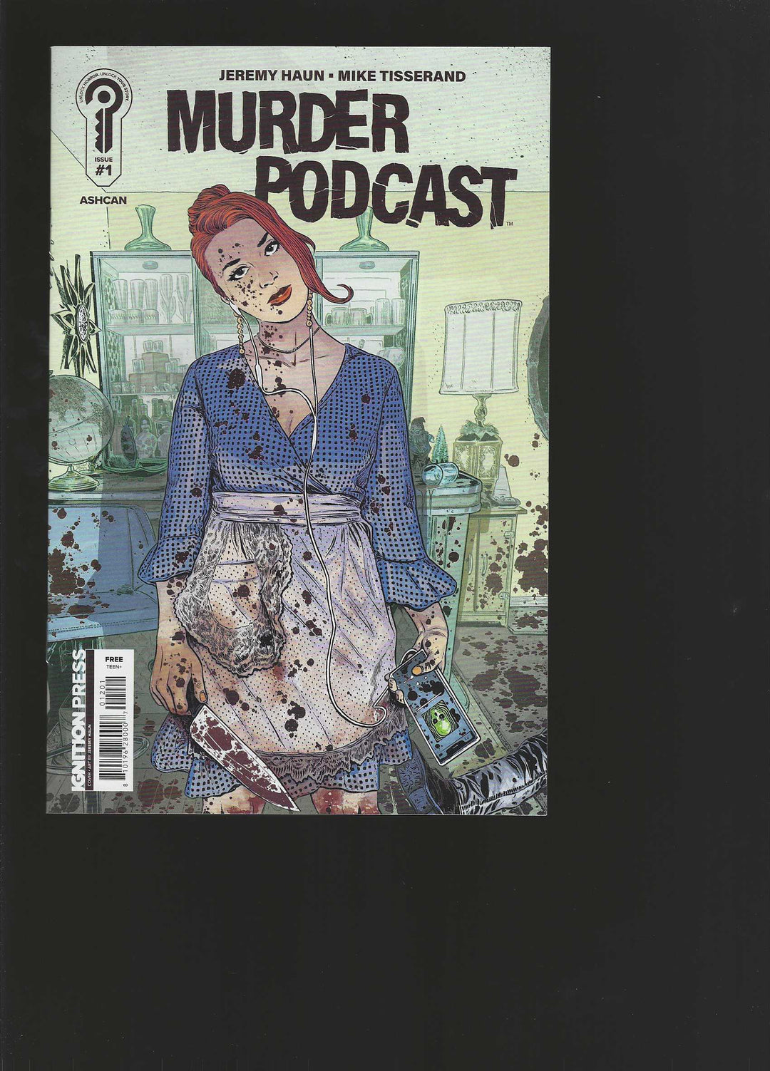 Murder Podcast (2025) #1 Cover A Jeremy Haun Ashcan Edition