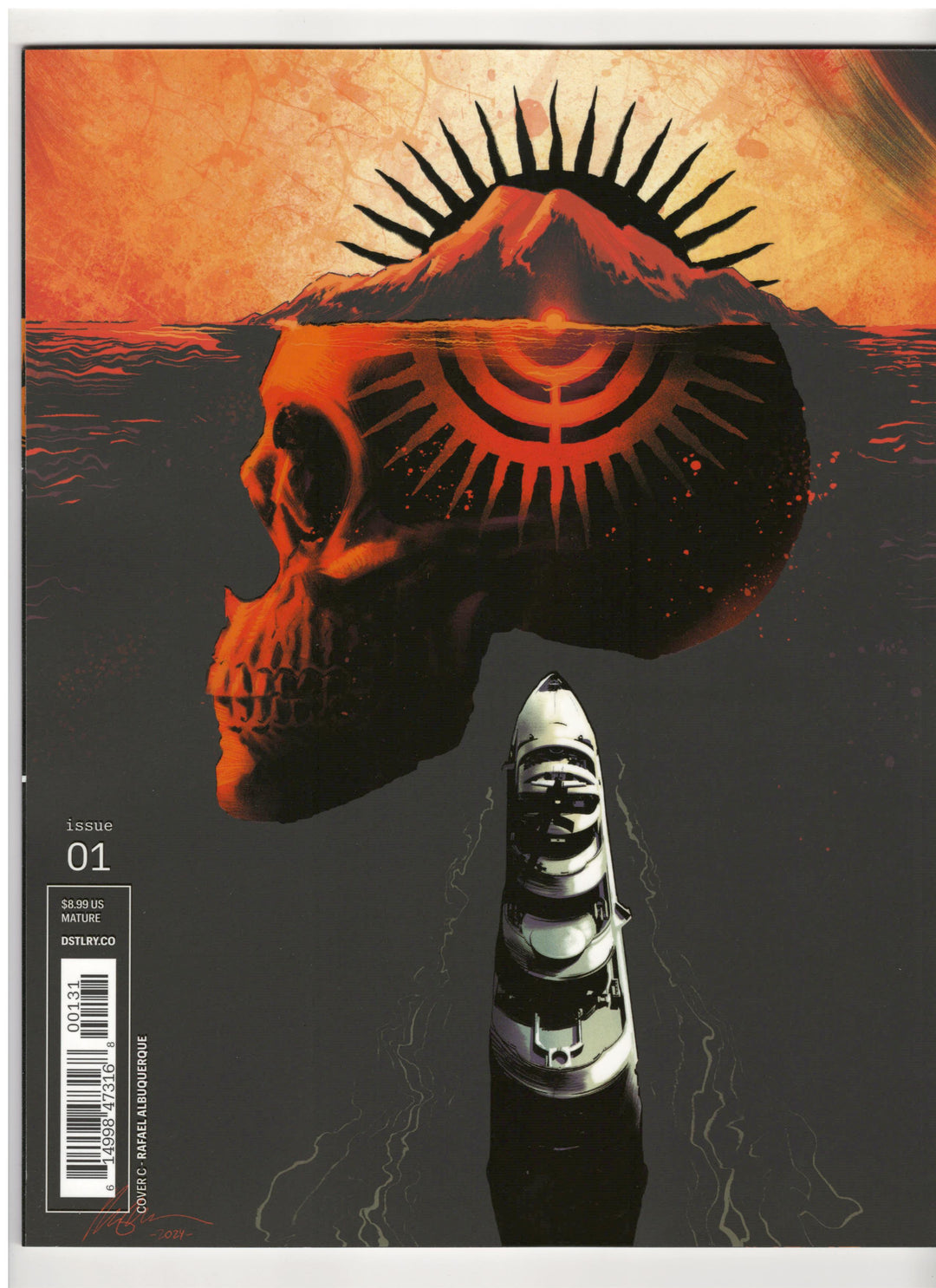 White Boat #1 (Of 3) Cover C (1:10) Rafael Albuquerque Variant (Mature)