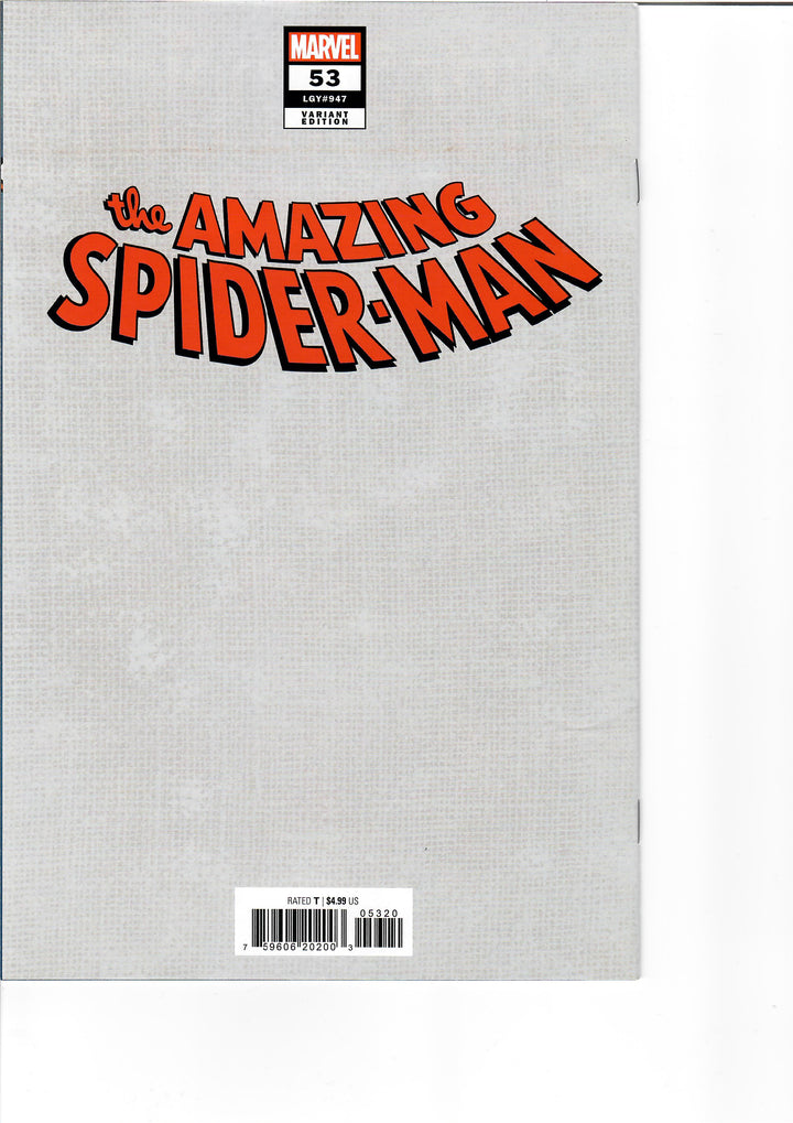 Amazing Spider-Man (2022) #53 Variant (1:50) Dell'Otto Connecting Virgin Edition