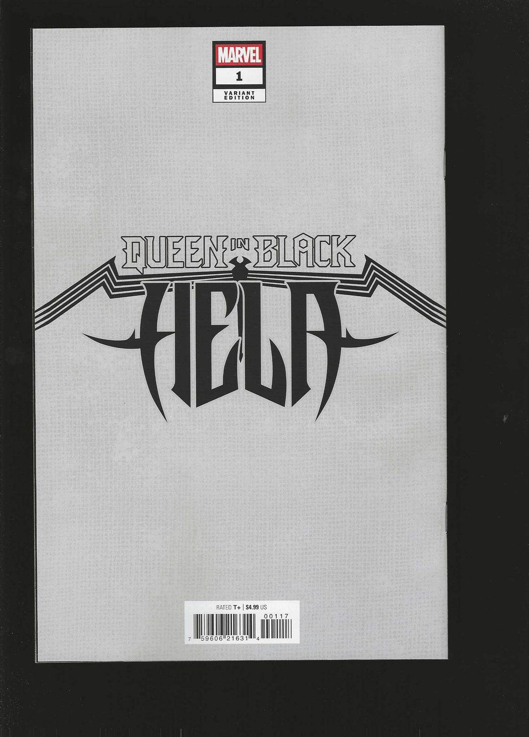 Queen In Black Hela #1 [Queen in Black] Variant (1:50) Peach Momoko Full Art Virgin Edition