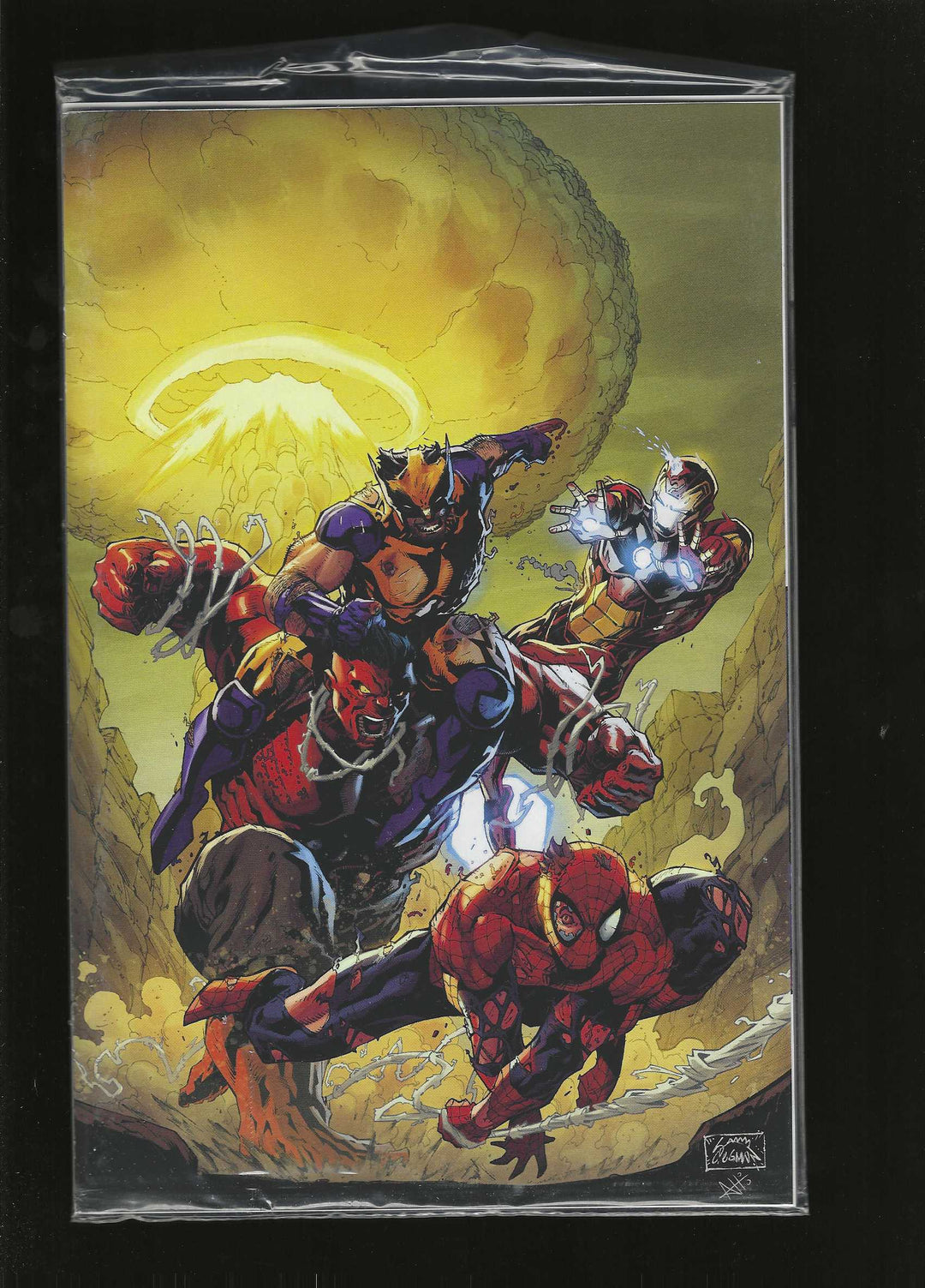Avengers Armageddon #1 Variant (2nd Printing) Ryan Stegman Full Art Virgin (1:25) Edition