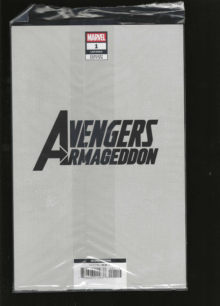 Avengers Armageddon #1 Variant (2nd Printing) Ryan Stegman Full Art Virgin (1:25) Edition
