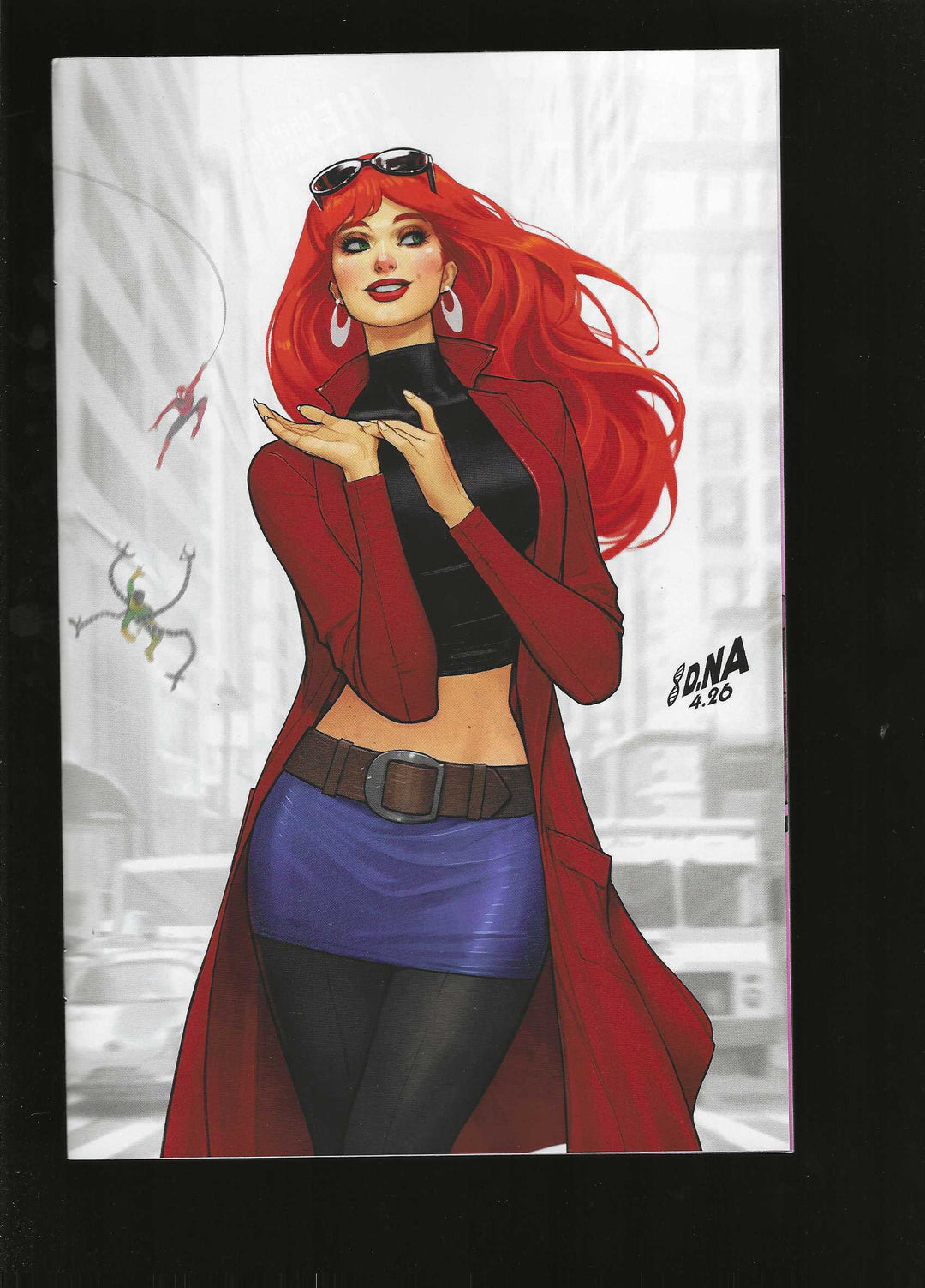 Mary Jane Face It Tiger #1 Variant (1:50) David Nakayama Full Art Virgin Edition