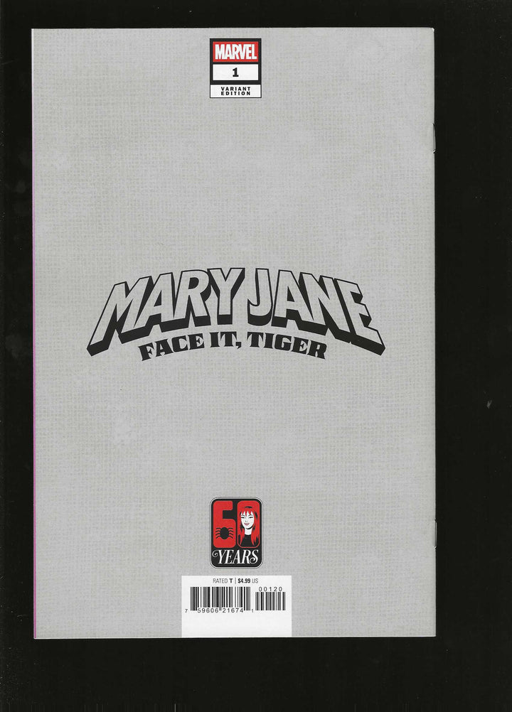 Mary Jane Face It Tiger #1 Variant (1:50) David Nakayama Full Art Virgin Edition