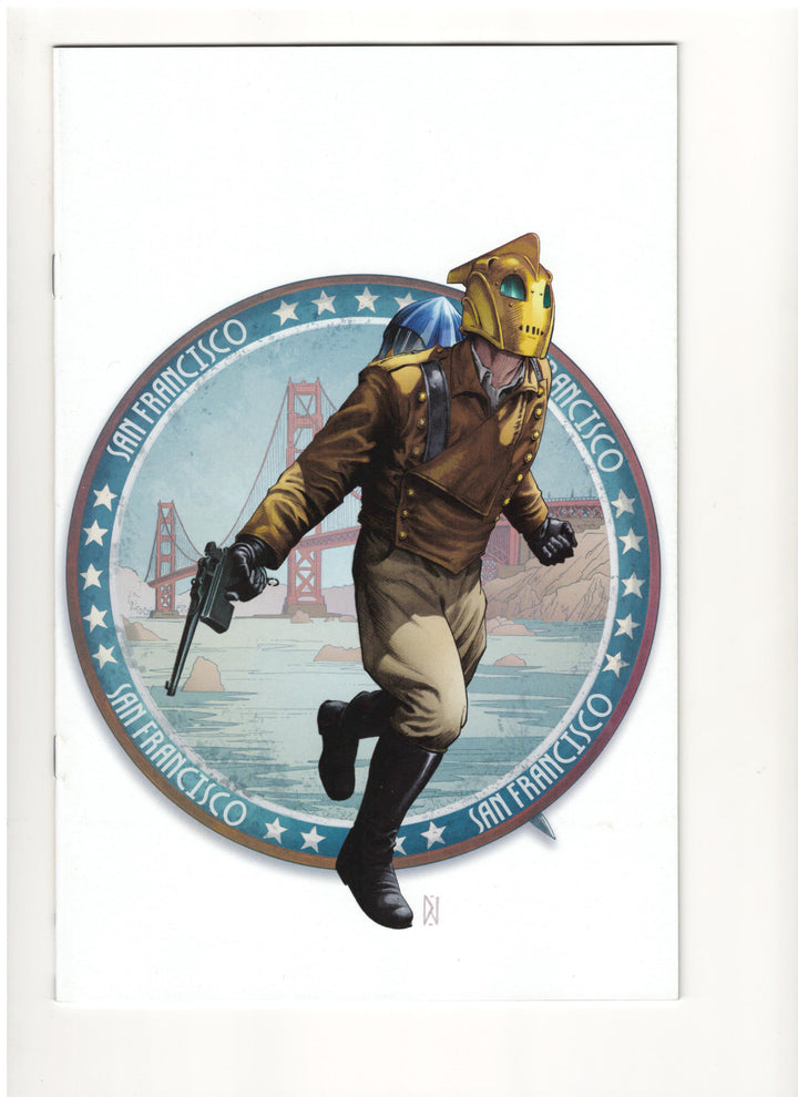 The Rocketeer Breaks Free #1 Variant (1:10) Wheatley Virgin Edition