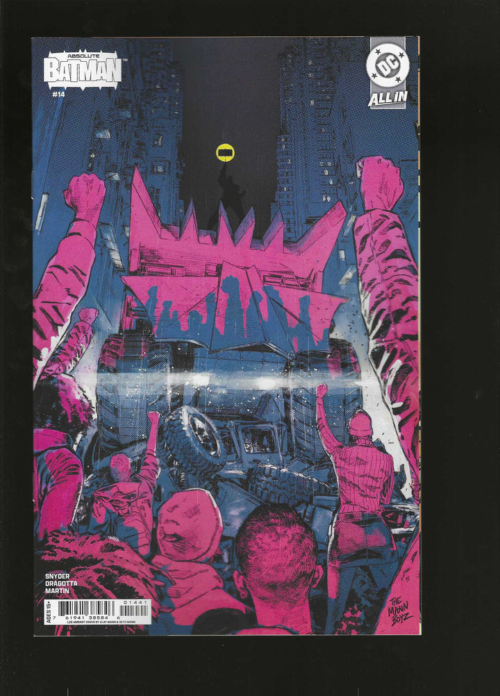 Absolute Batman #14 Cover D (1:25) Clay Mann & Seth Mann Card Stock Variant