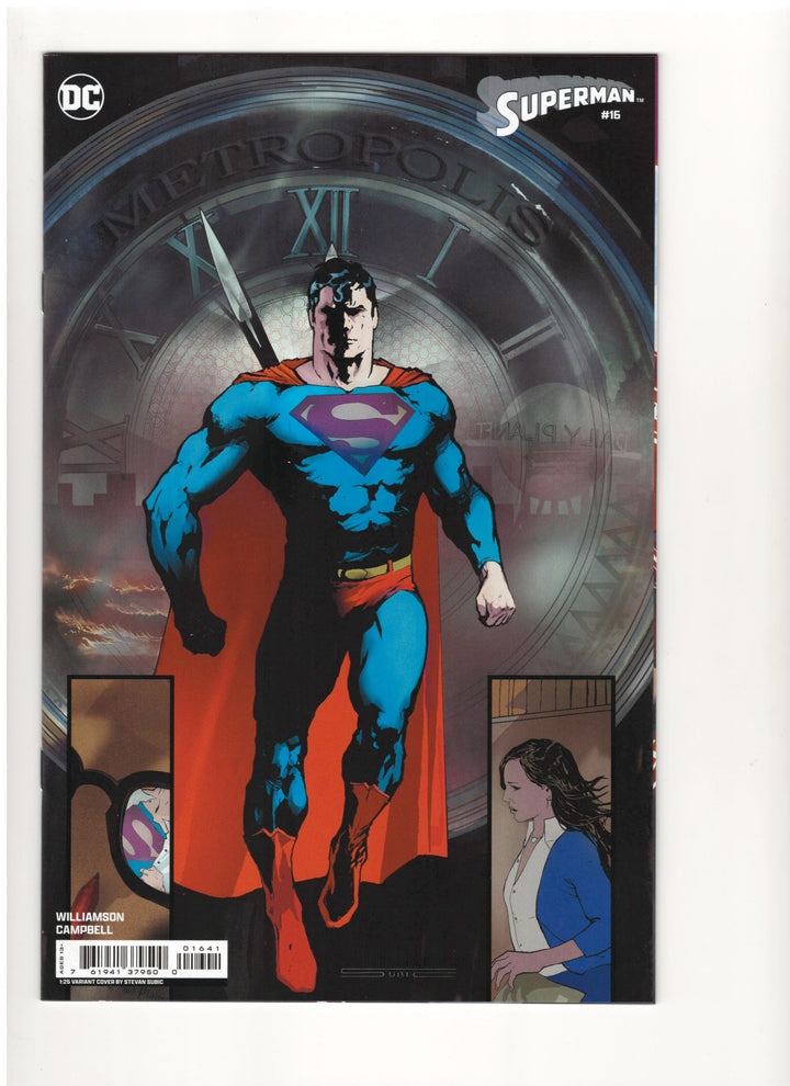 Superman (2023) #16 Cover F (1:25) Stevan Subic Card Stock Variant (Absolute Power)