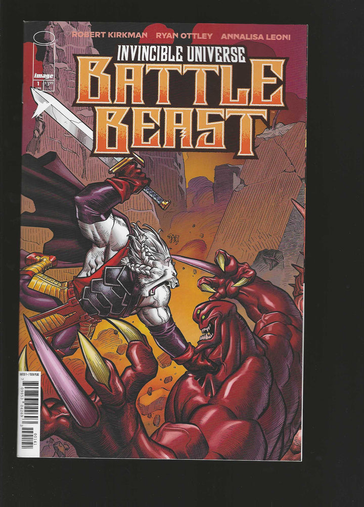 Invincible Universe Battle Beast #1 Cover D (1:10) Ej Su Variant