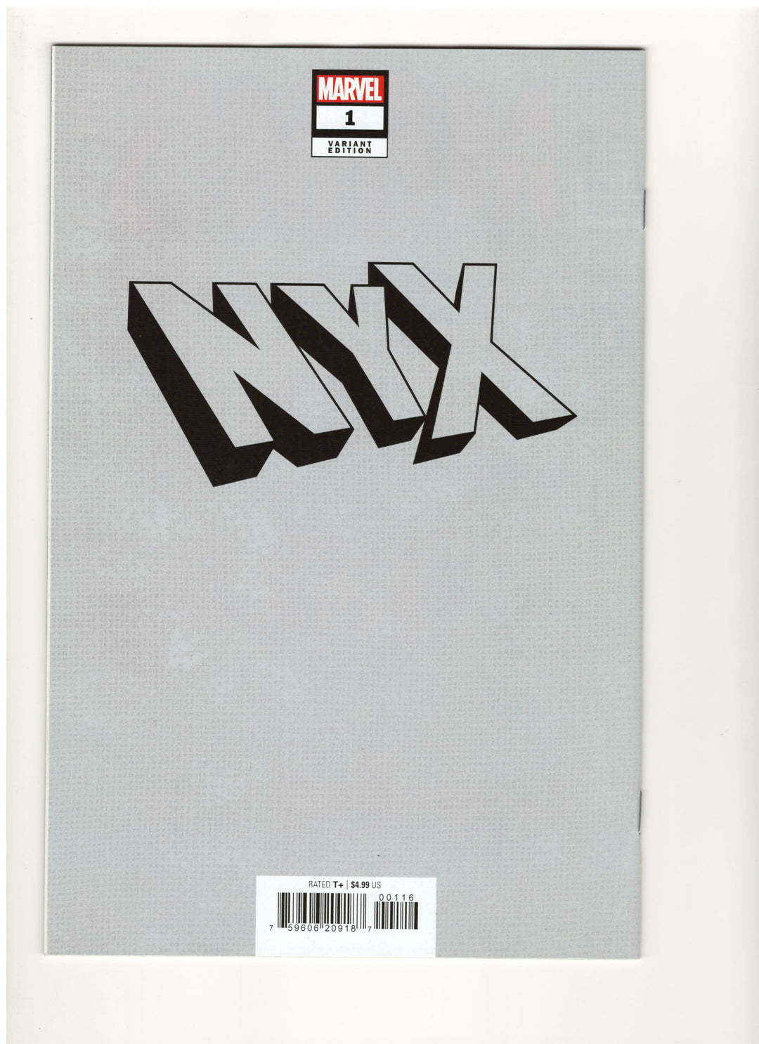 NYX (2024) #1 Variant (1:50) Pablo Villalobos Virgin Edition