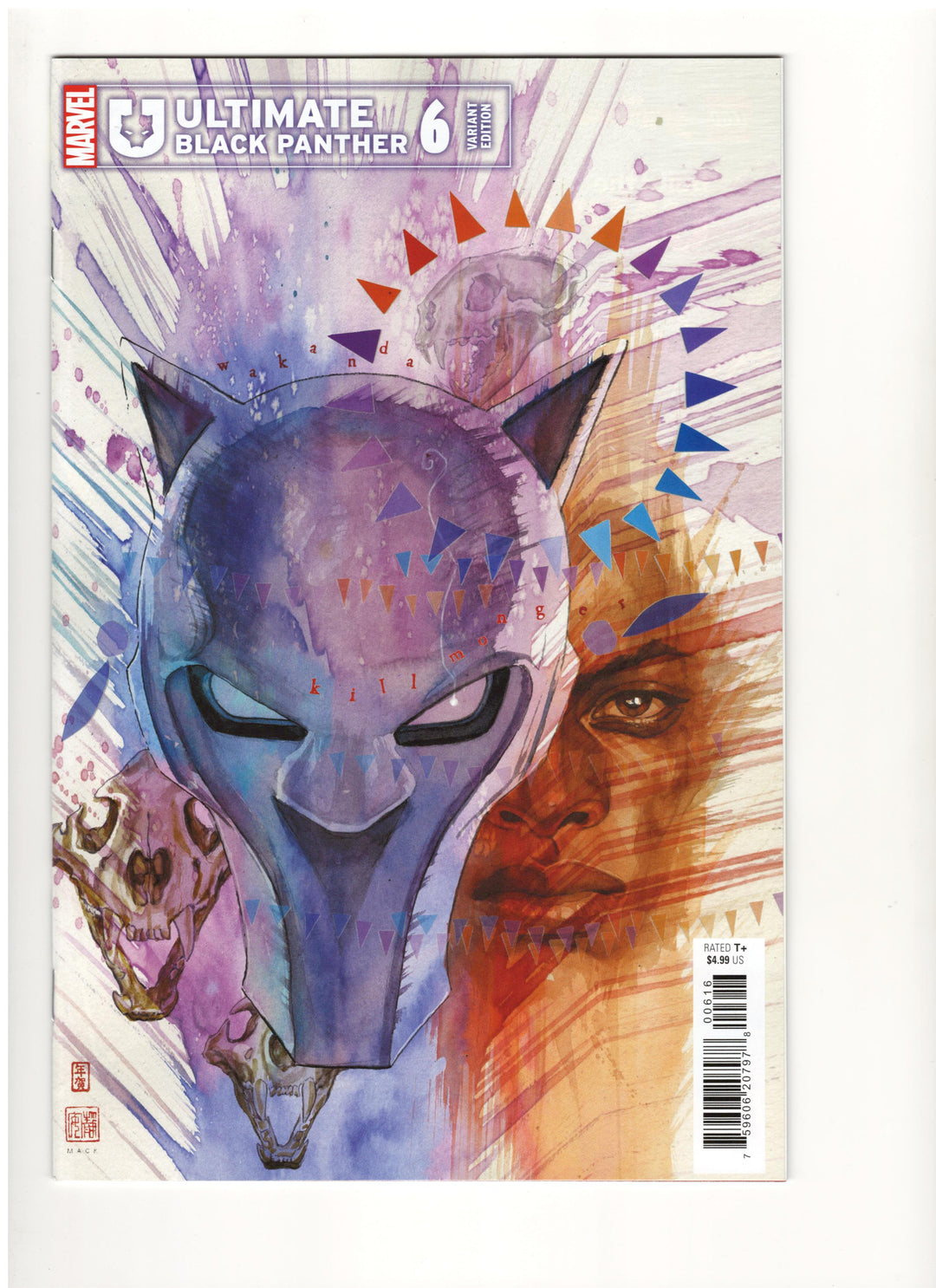 Ultimate Black Panther (2024) #6 Variant (1:25) David Mack Edition