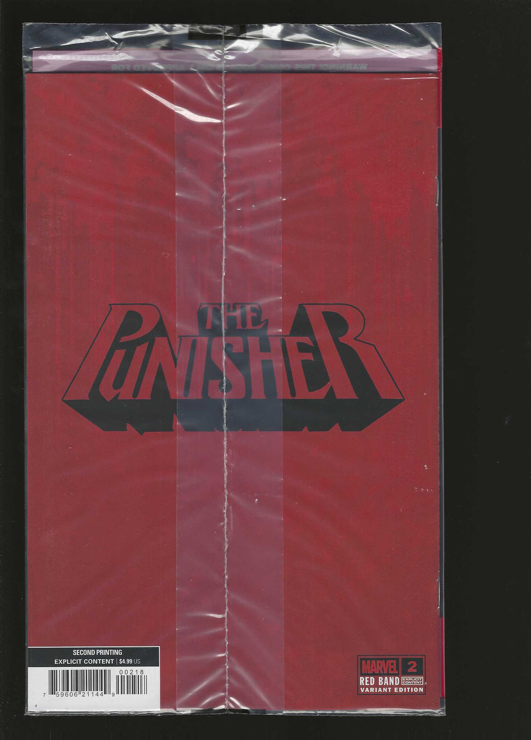 Punisher Red Band #2 [Polybagged] Variant (2nd Printing) Paulo Siqueira (1:25) Virgin Edition