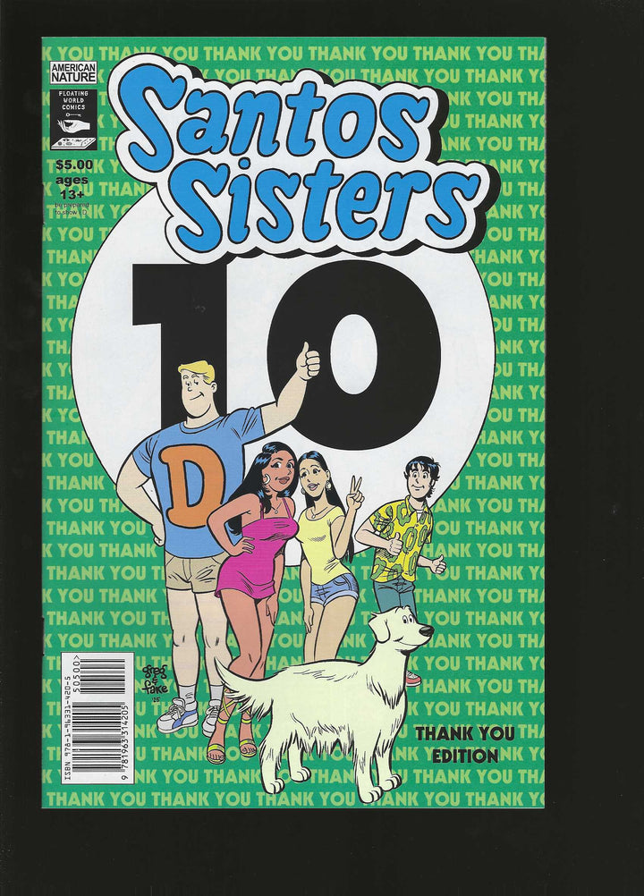 Santos Sisters #10 Cover B Greg & Fake Surprise Thank You Variant - One Per Store
