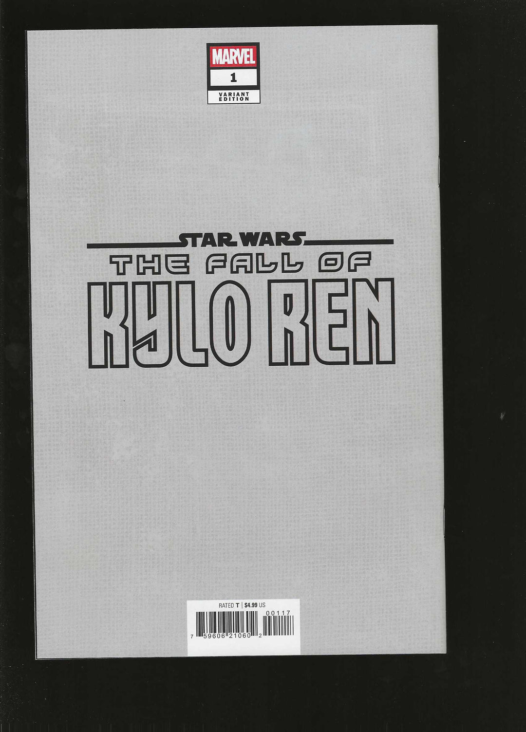 Star Wars: The Fall Of Kylo Ren #1 1:50 Phil Noto Full Art Virgin Variant