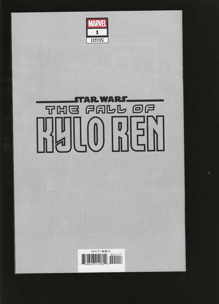 Star Wars: The Fall Of Kylo Ren #1 1:50 Phil Noto Full Art Virgin Variant