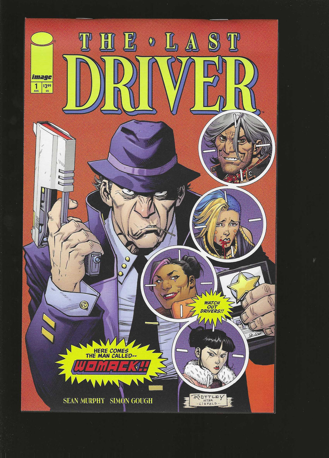 Last Driver #1 (Of 5) Cover E (1:50) Ryan Ottley Homage Variant