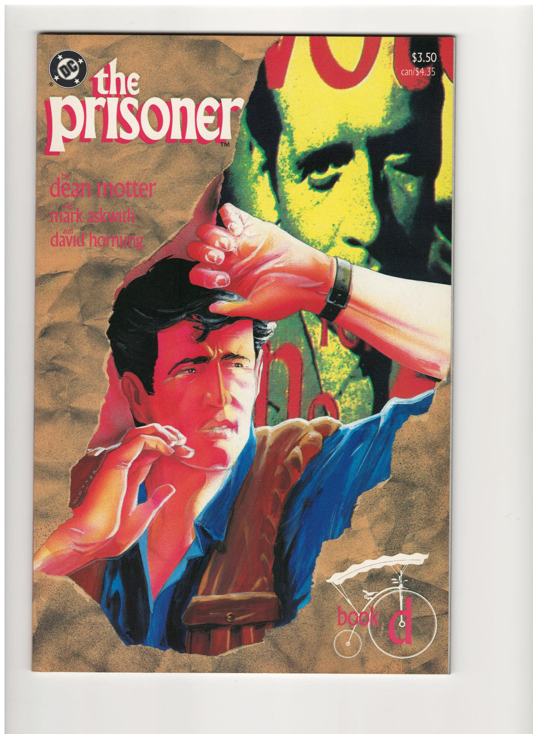 Lot of 4 The Prisoner DC Comic Books 1 2 3 4 Complete Series Set!