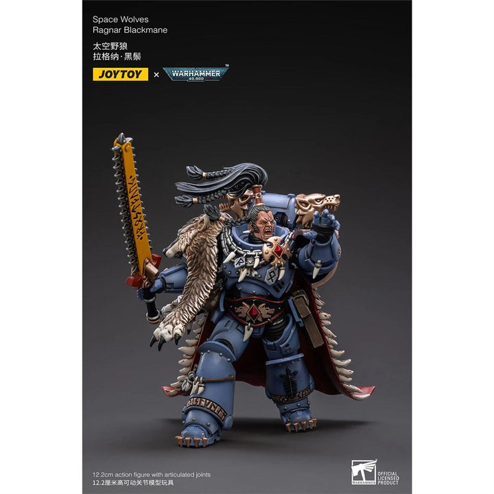 Warhammer 40k: Space Wolves - Ragnar Blackmane (Action Figure)
