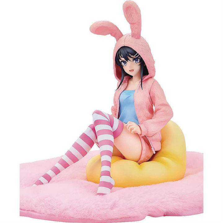 Rascal Does Not Dream: Mai - Hoodie x Look Rabbit Ears Version (Statue)