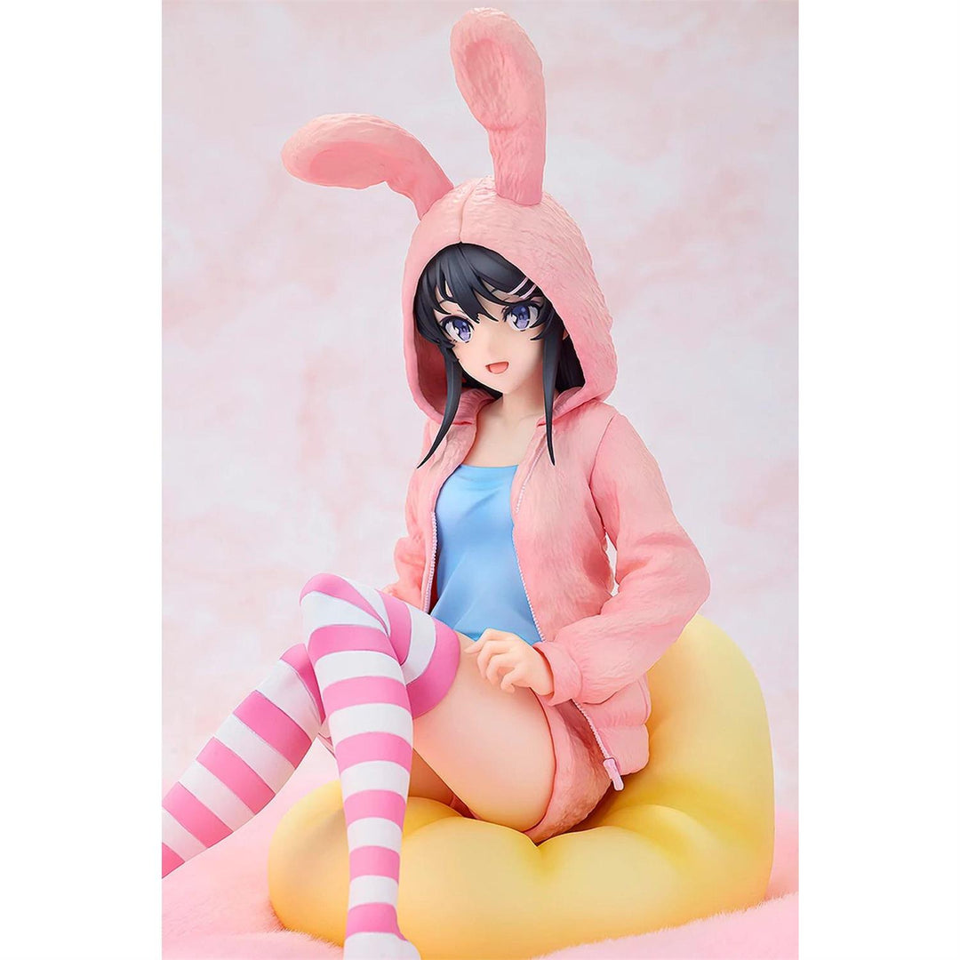 Rascal Does Not Dream: Mai - Hoodie x Look Rabbit Ears Version (Statue)