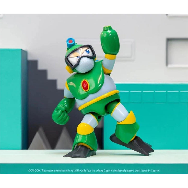 Mega Man: Bubble Man - Deluxe (1:12 Scale) Action Figure