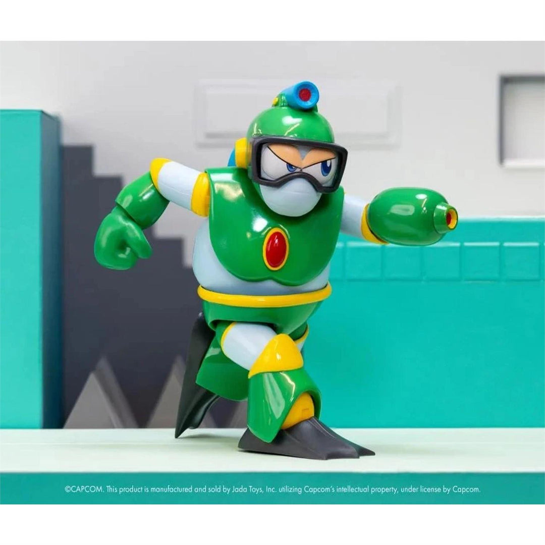 Mega Man: Bubble Man - Deluxe (1:12 Scale) Action Figure