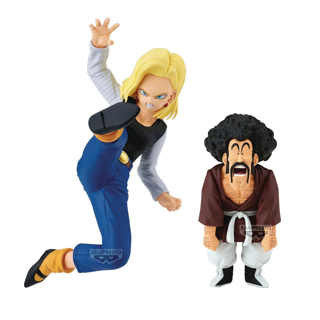 Dragon Ball Z: Match Makers - Android 18 vs Mr Satan (Statue)