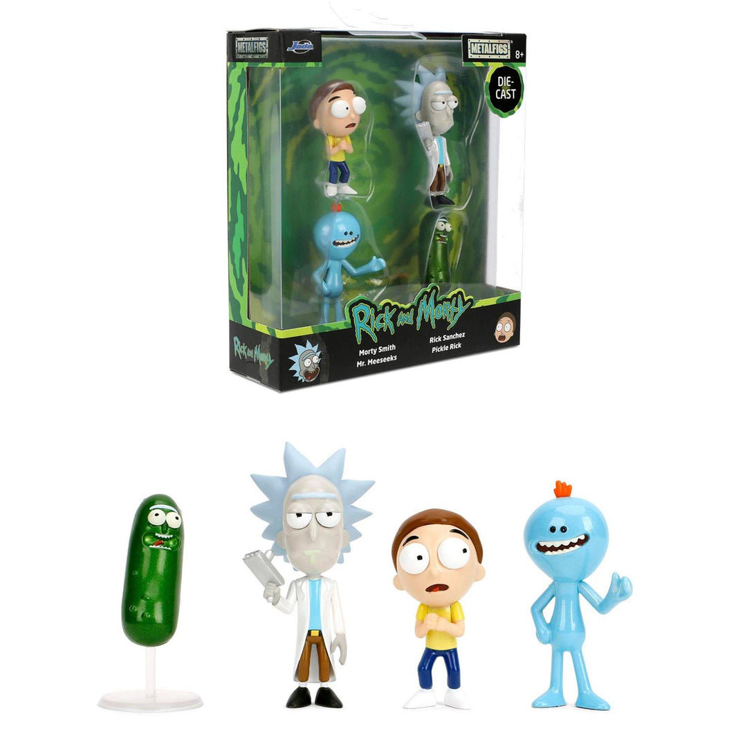 Rick and Morty: Metalfig 4-pack (2.5-Inch)