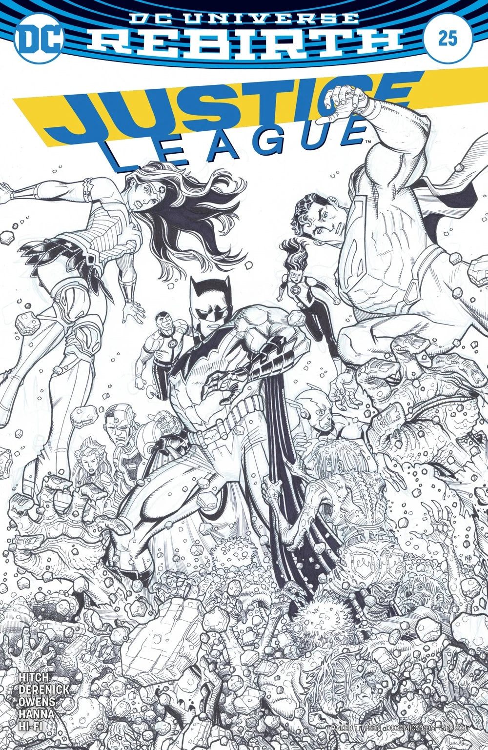 Justice League (2016) #25 Variant Edition <BINS>