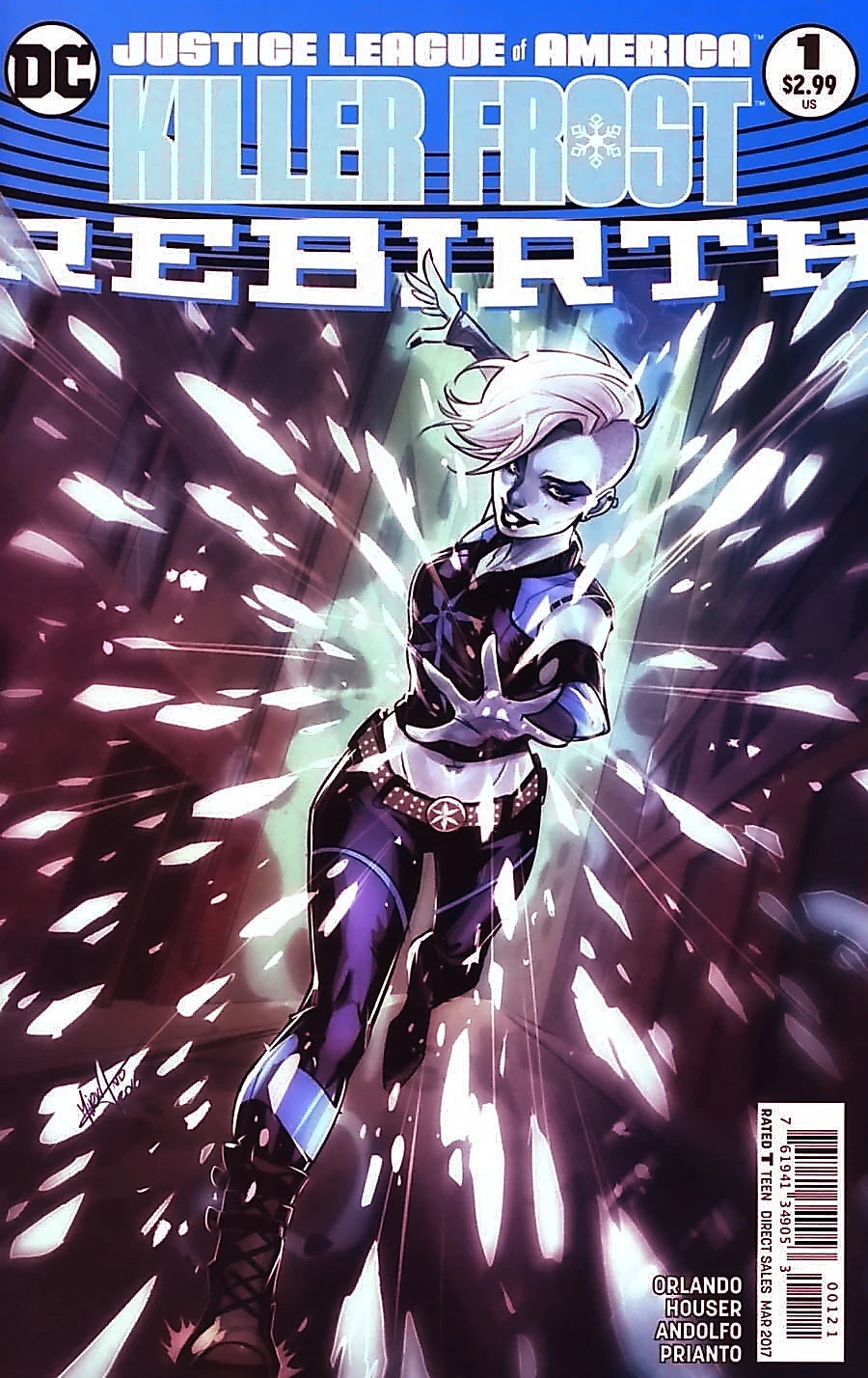 Justice League Of America Killer Frost Rebirth #1 Variant Edition <BINS>