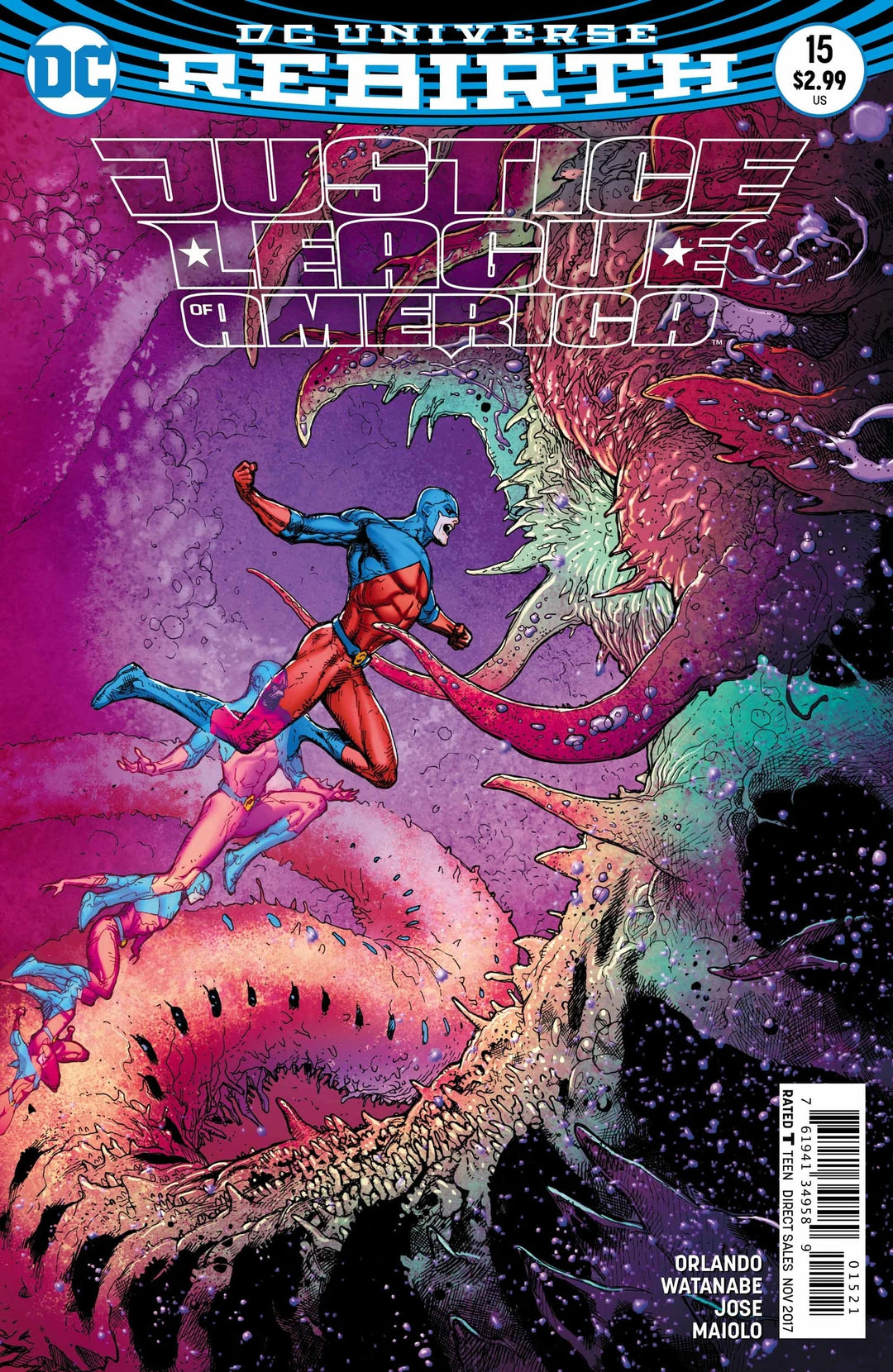 Justice League Of America (2017) #15 Variant Edition <BINS>