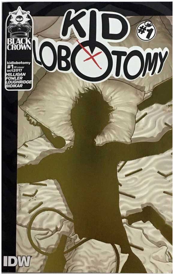 Kid Lobotomy #1 Retailer Incentive Gold Foil Recalled Edition