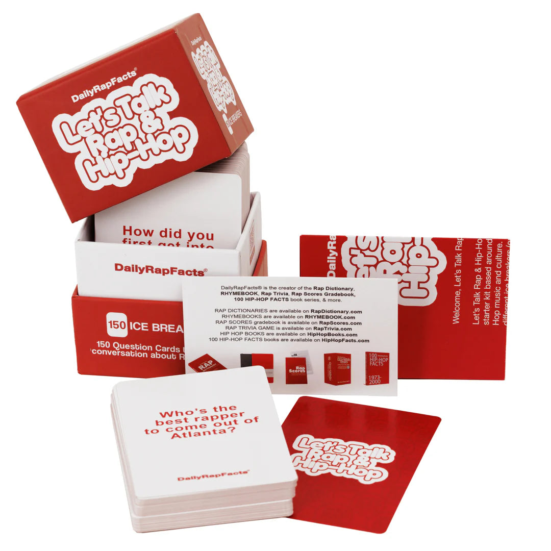 Let's Talk Rap & Hip-Hop (Conversation Starter Card Game)