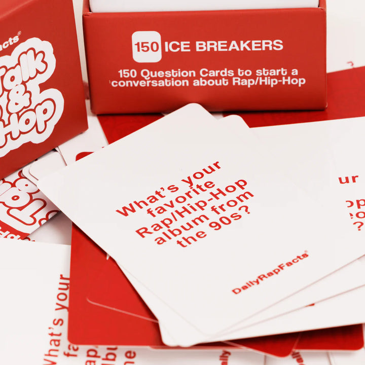 Let's Talk Rap & Hip-Hop (Conversation Starter Card Game)